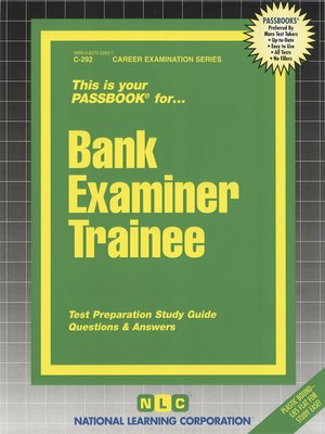 cover image of Bank Examiner Trainee
